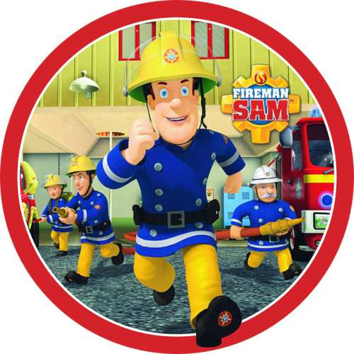 Fireman Sam Edible Icing Image - Click Image to Close